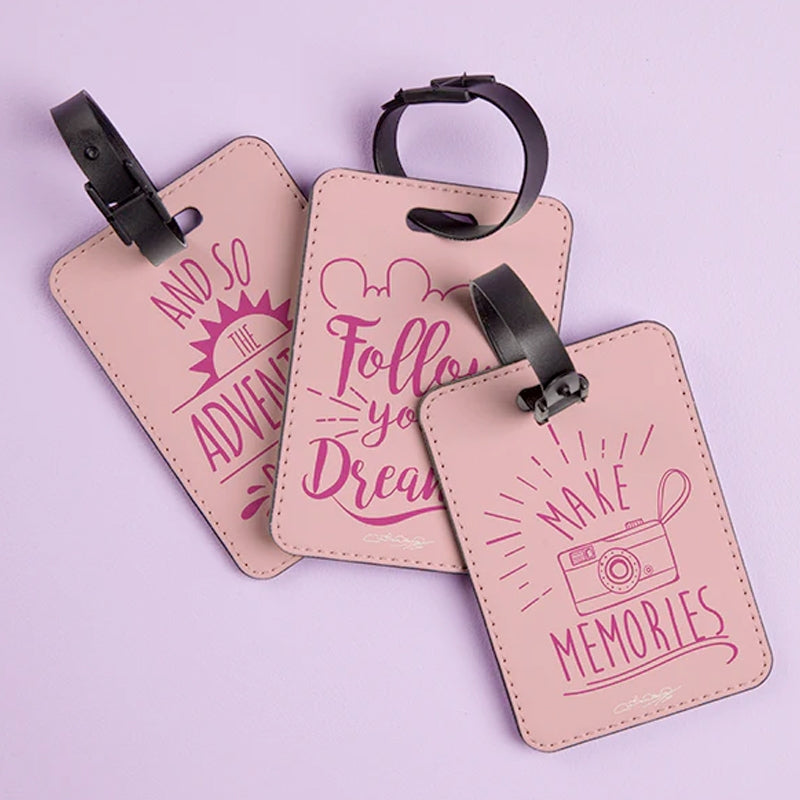 ClaireaBella Personalised Close Up Passport Cover & Luggage Tag Bundle - Image 4
