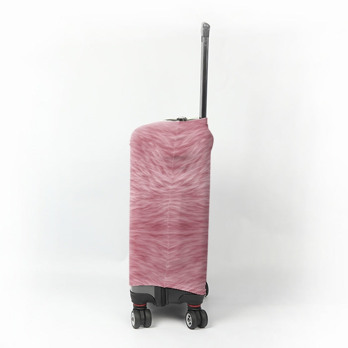 ClaireaBella Girls Fur Effect Suitcase Cover - Image 2