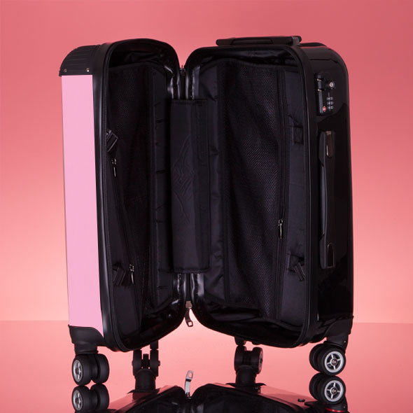 ClaireaBella Girls Pastel Pink Suitcase - Image 8