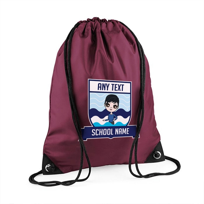 Jnr Boys Water Emblem Kit Bag - Image 2