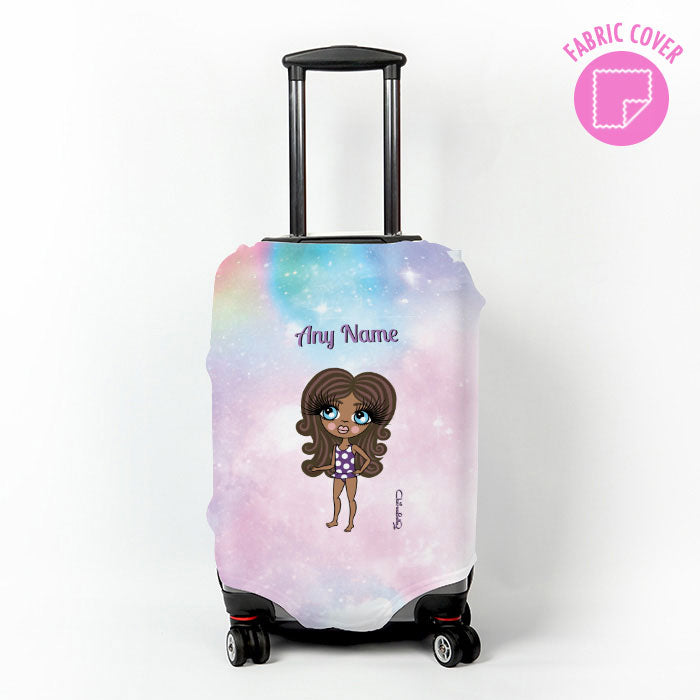 ClaireaBella Girls Unicorn Colours Suitcase Cover