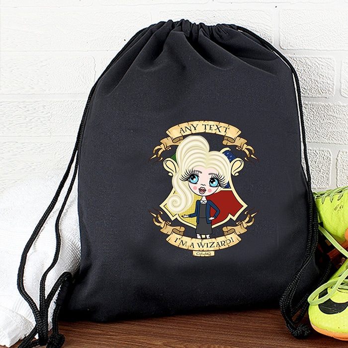ClaireaBella Girls I am a Wizard Kit Bag - Image 1