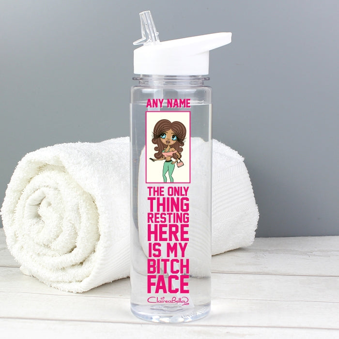 ClaireaBella Resting Face Water Bottle - Image 1