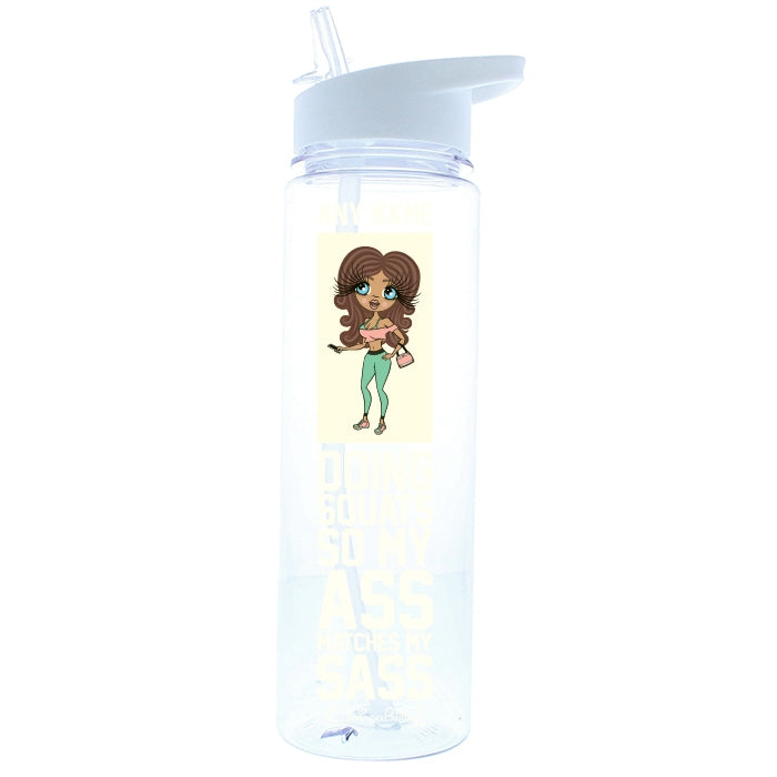 ClaireaBella Sass Squats Water Bottle - Image 3