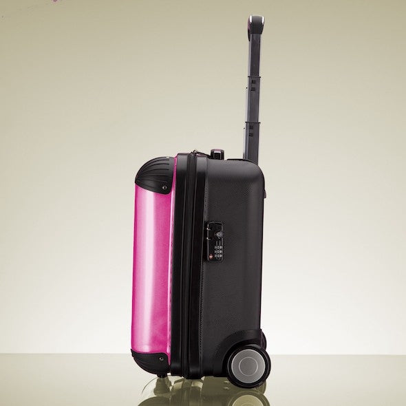 ClaireaBella Girls Hot Pink Weekend Suitcase - Image 5