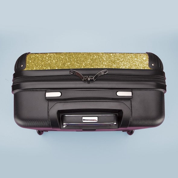 ClaireaBella Girls Ombre Glitter Effect Weekend Suitcase - Image 6