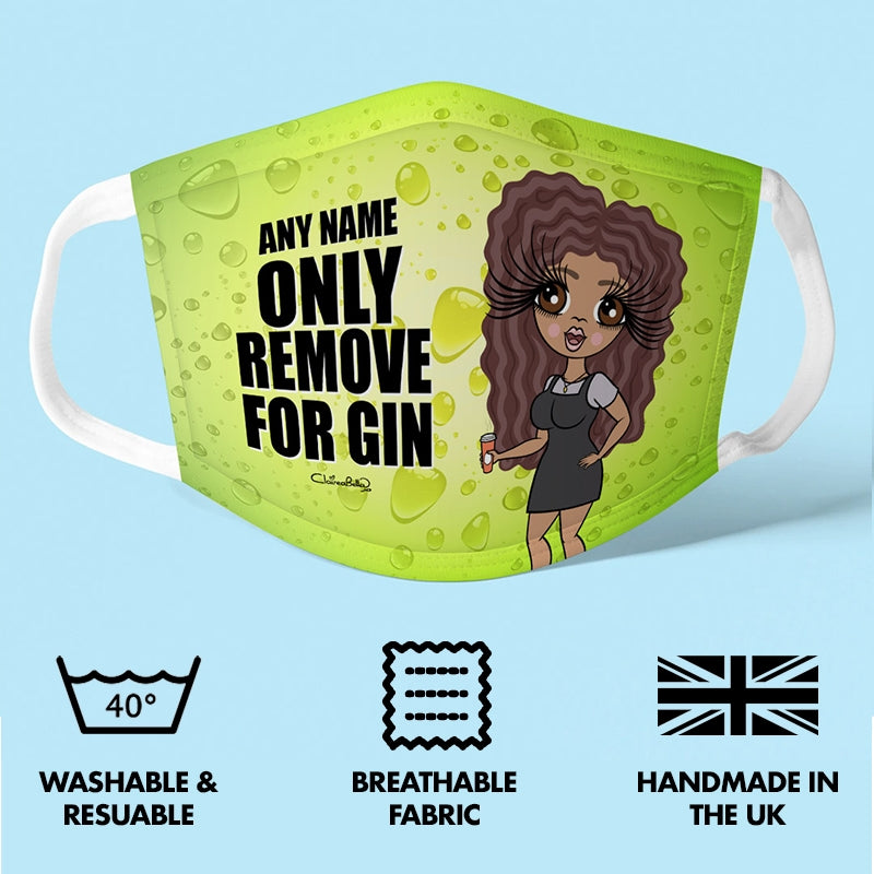 ClaireaBella Personalised Gin Reusable Face Covering - Image 2
