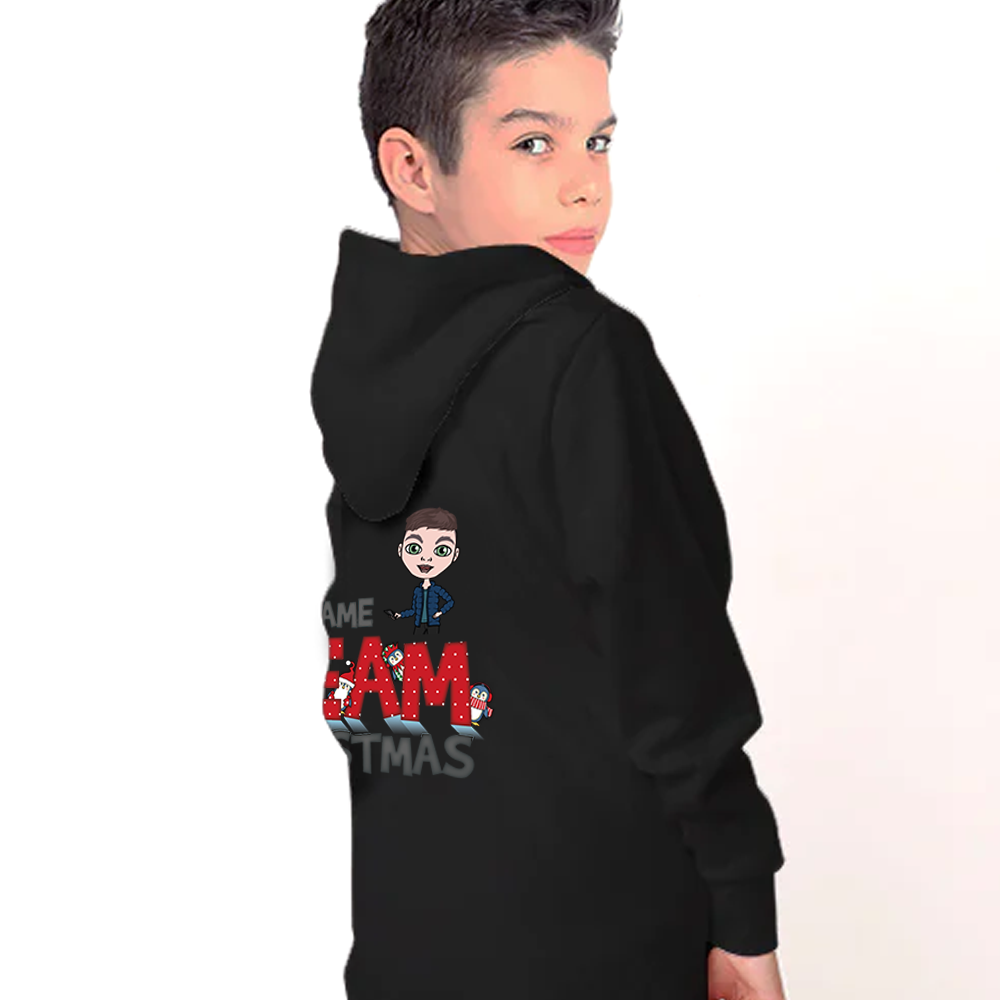 Jnr Boys Penguin Christmas Onesie