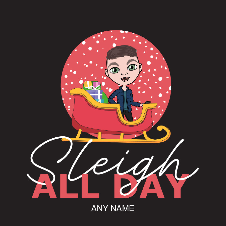 Jnr Boys Sleigh All Day Christmas Jumper