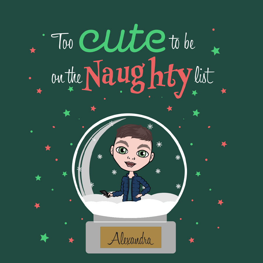 Jnr Boys Too Cute Christmas Jumper