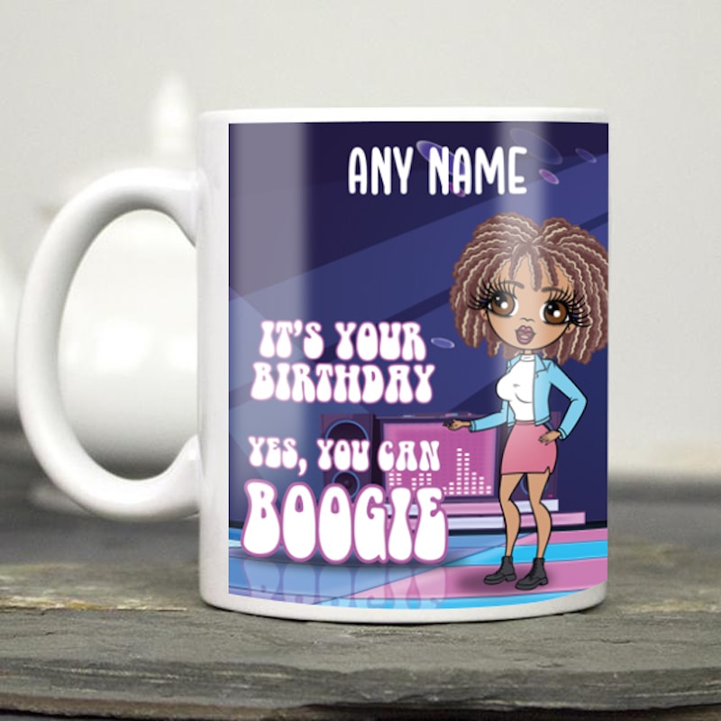 Personalised You Can Boogie Birthday Mug