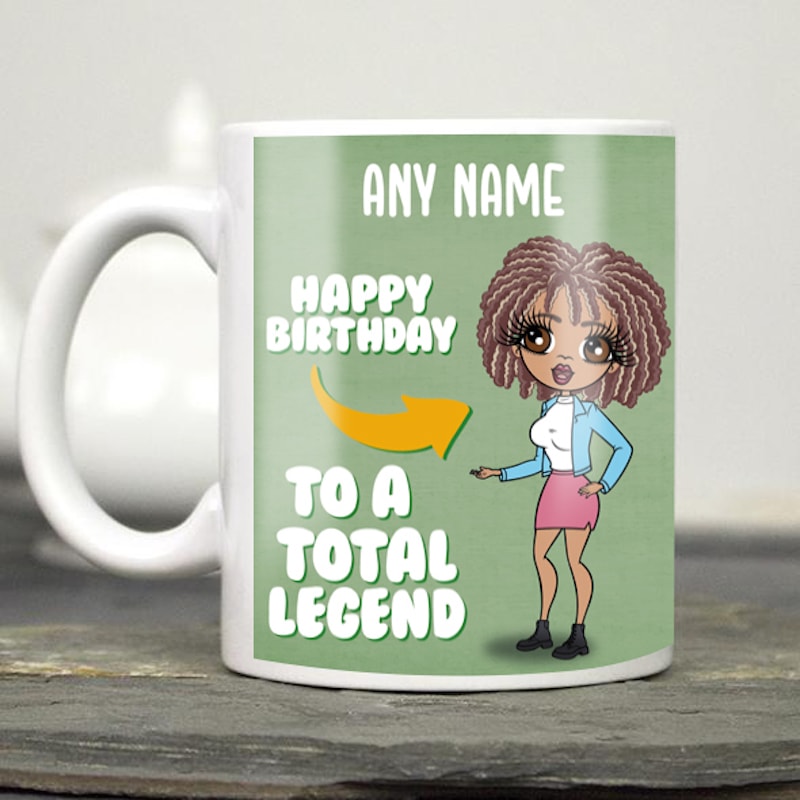Personalised Total Legend Birthday Mug