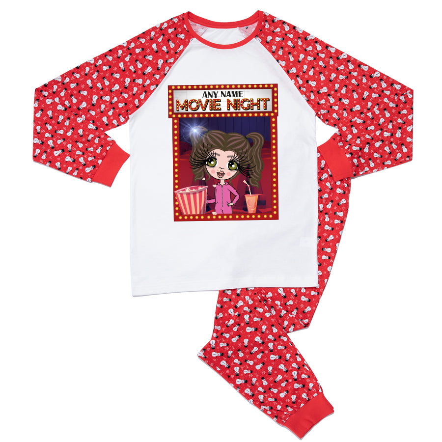 ClaireaBella Personalised Movie Night Pyjamas