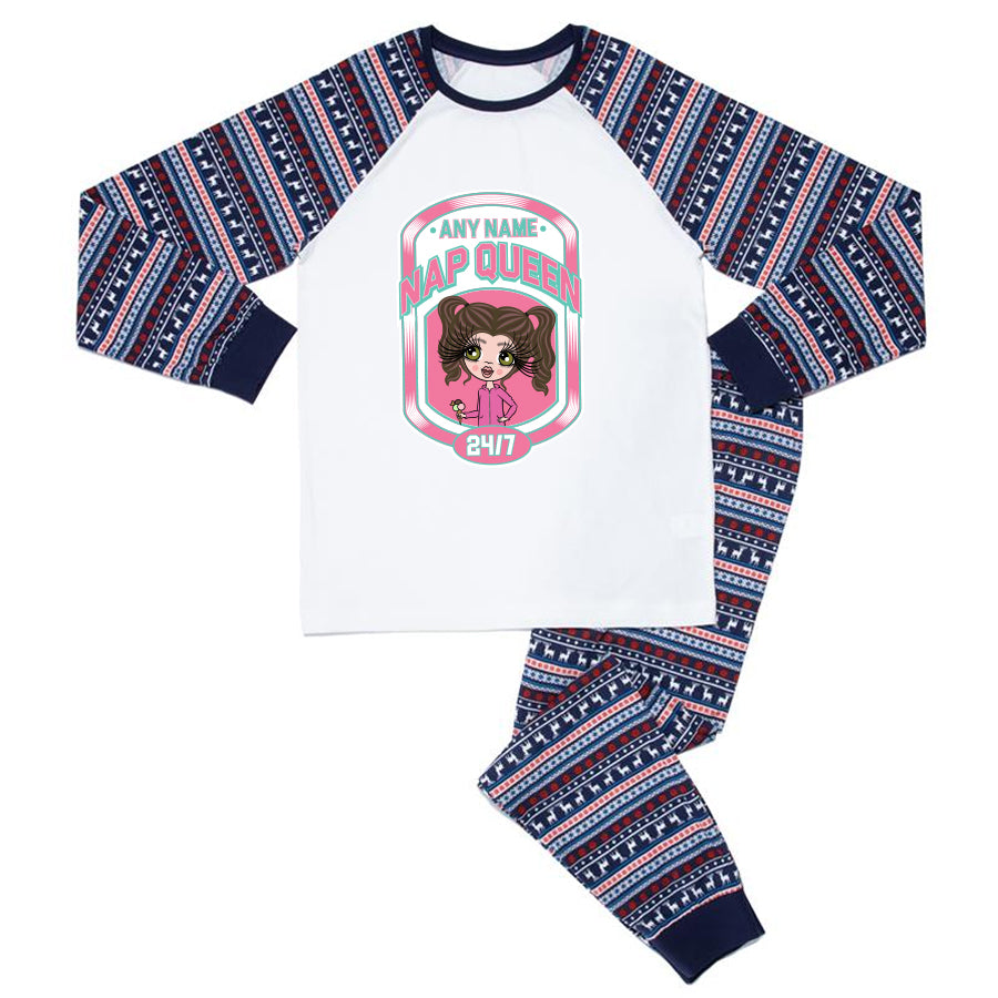 ClaireaBella Personalised Nap Queen Pyjamas