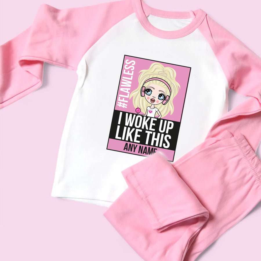 ClaireaBella Personalised Woke Up Like This Pyjamas
