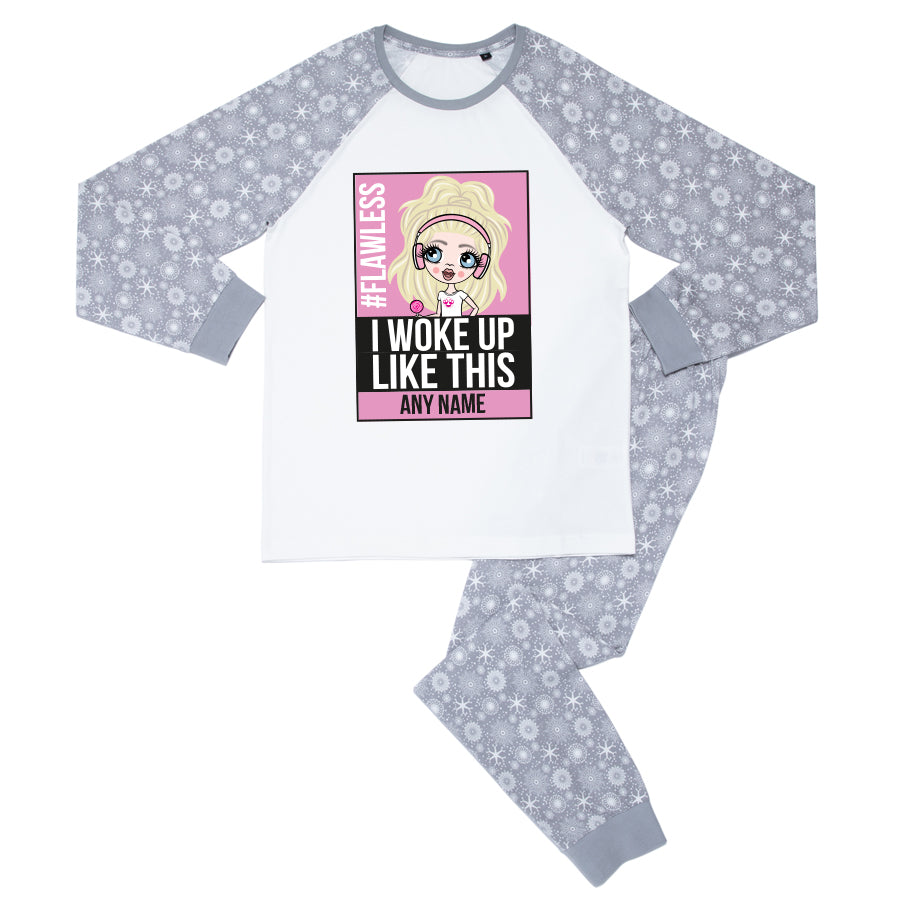 ClaireaBella Personalised Woke Up Like This Pyjamas