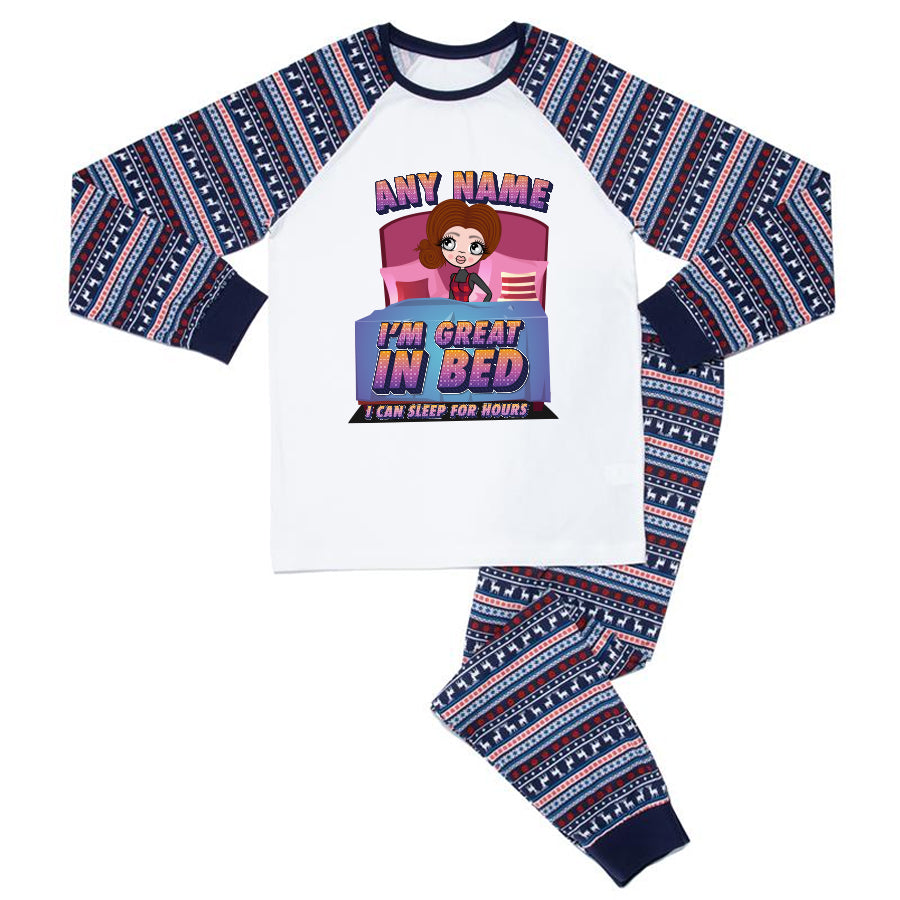 ClaireaBella Personalised Great In Bed Pyjamas