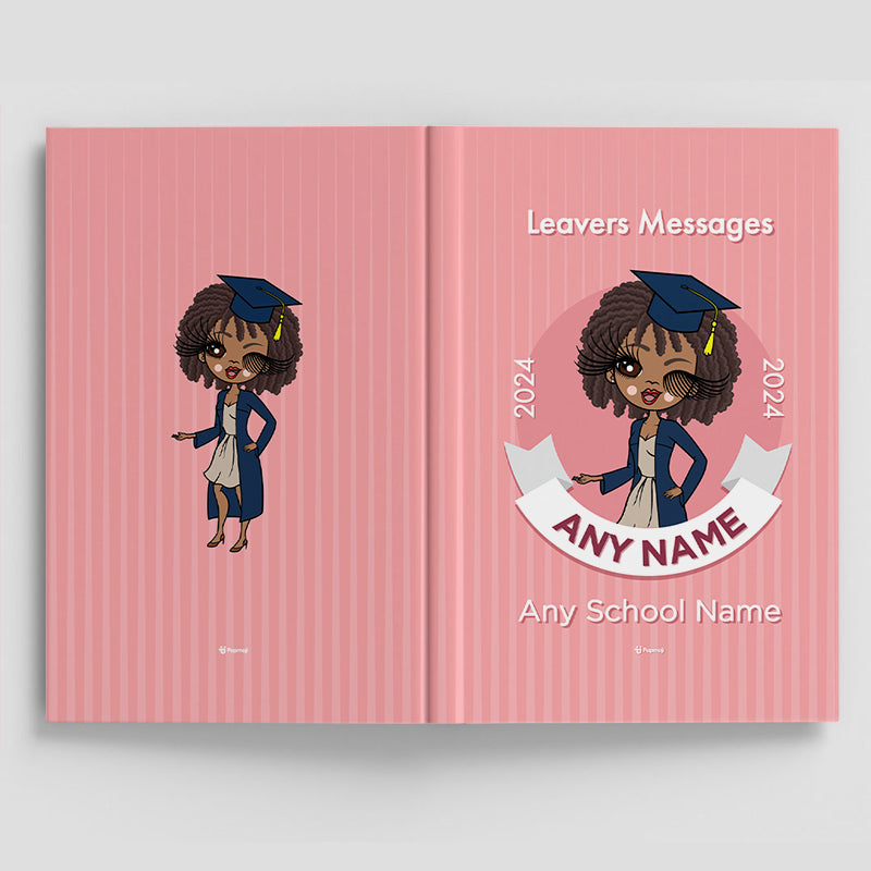 ClaireaBella Stripy Leavers Book