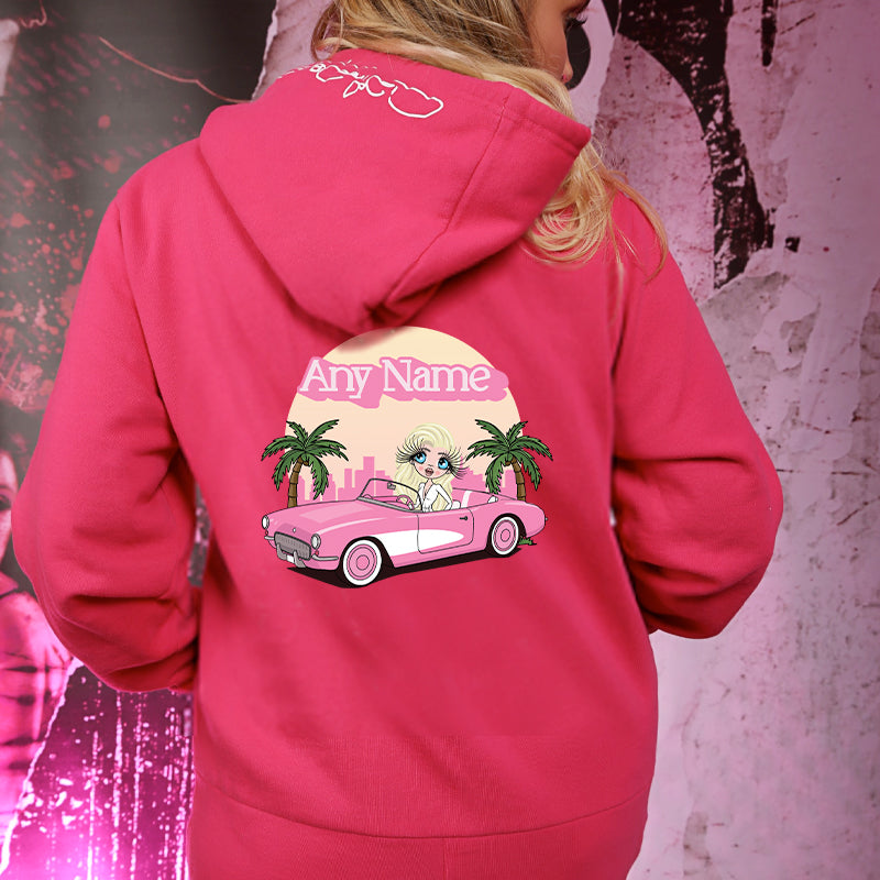 ClaireaBella Personalised Pink Car Onesie