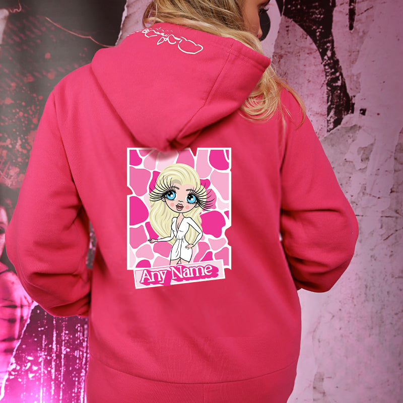 ClaireaBella Personalised Pink Stone Wall Onesie