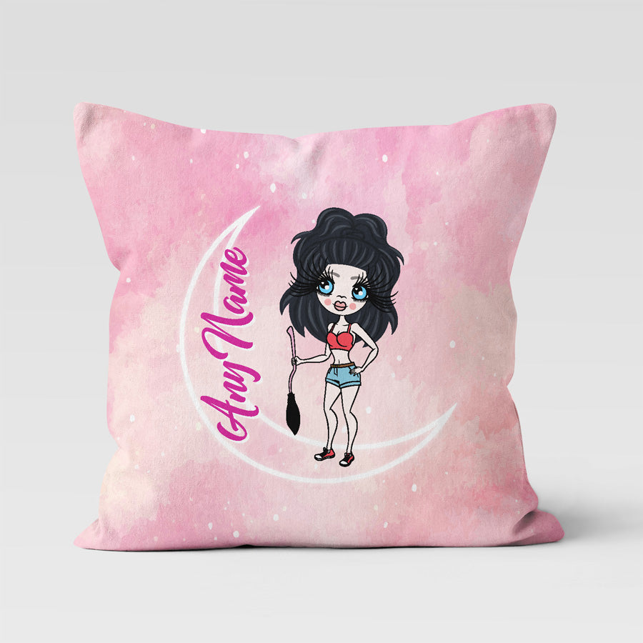 ClaireaBella Personalised Pink Clouds Cushion