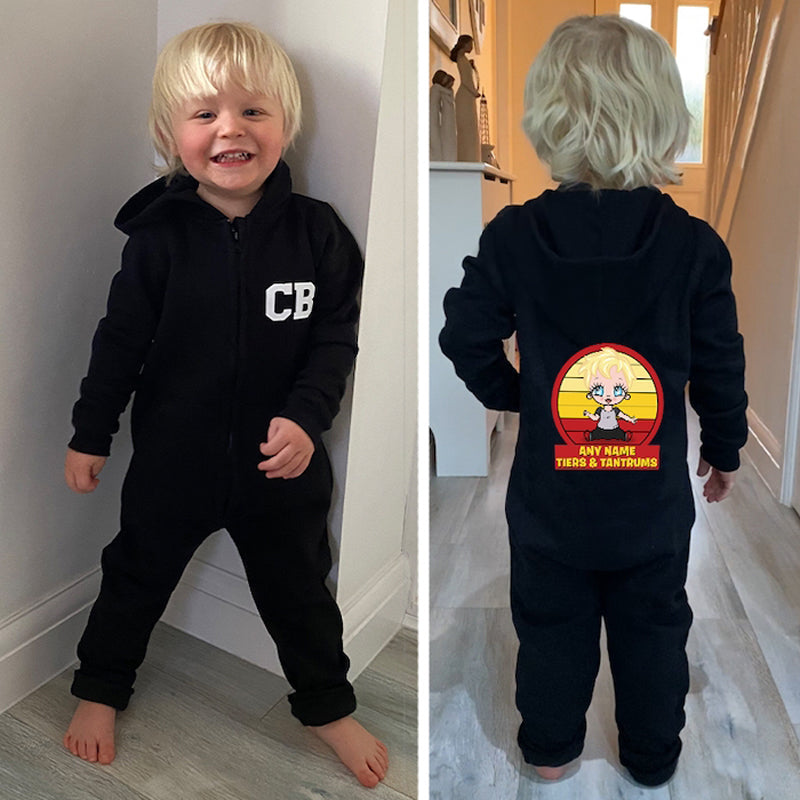 Early Years Boys Tiers And Tantrums Onesie