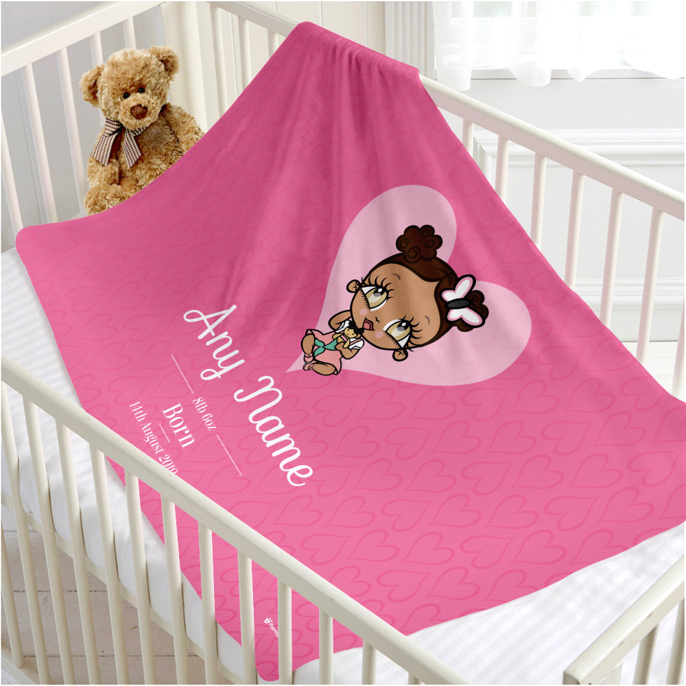 Early Years Baby Pink Fleece Blanket