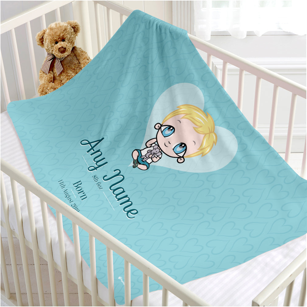 Early Years Baby Blue Fleece Blanket