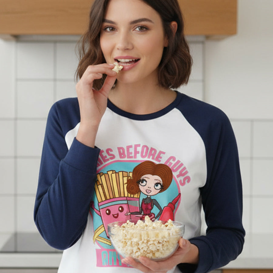 ClaireaBella Personalised Fries Before Guys Pyjamas