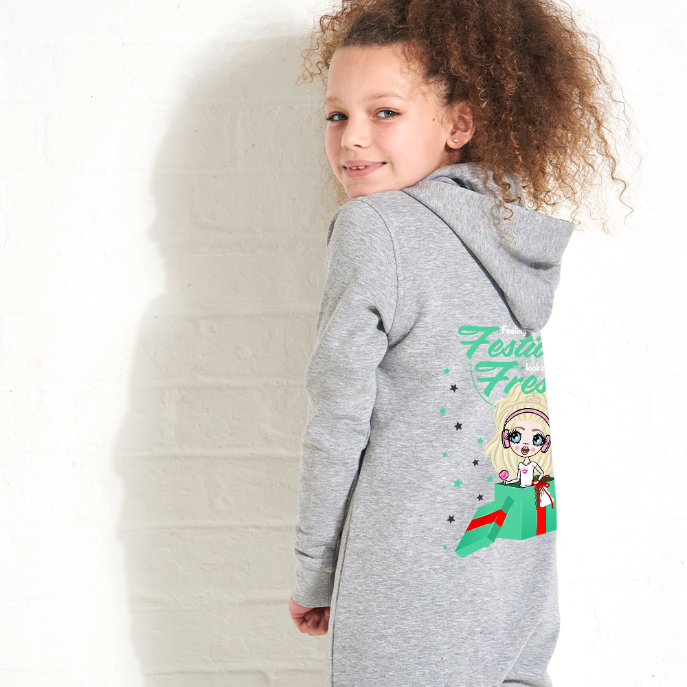 ClaireaBella Girls Feeling Festive Onesie