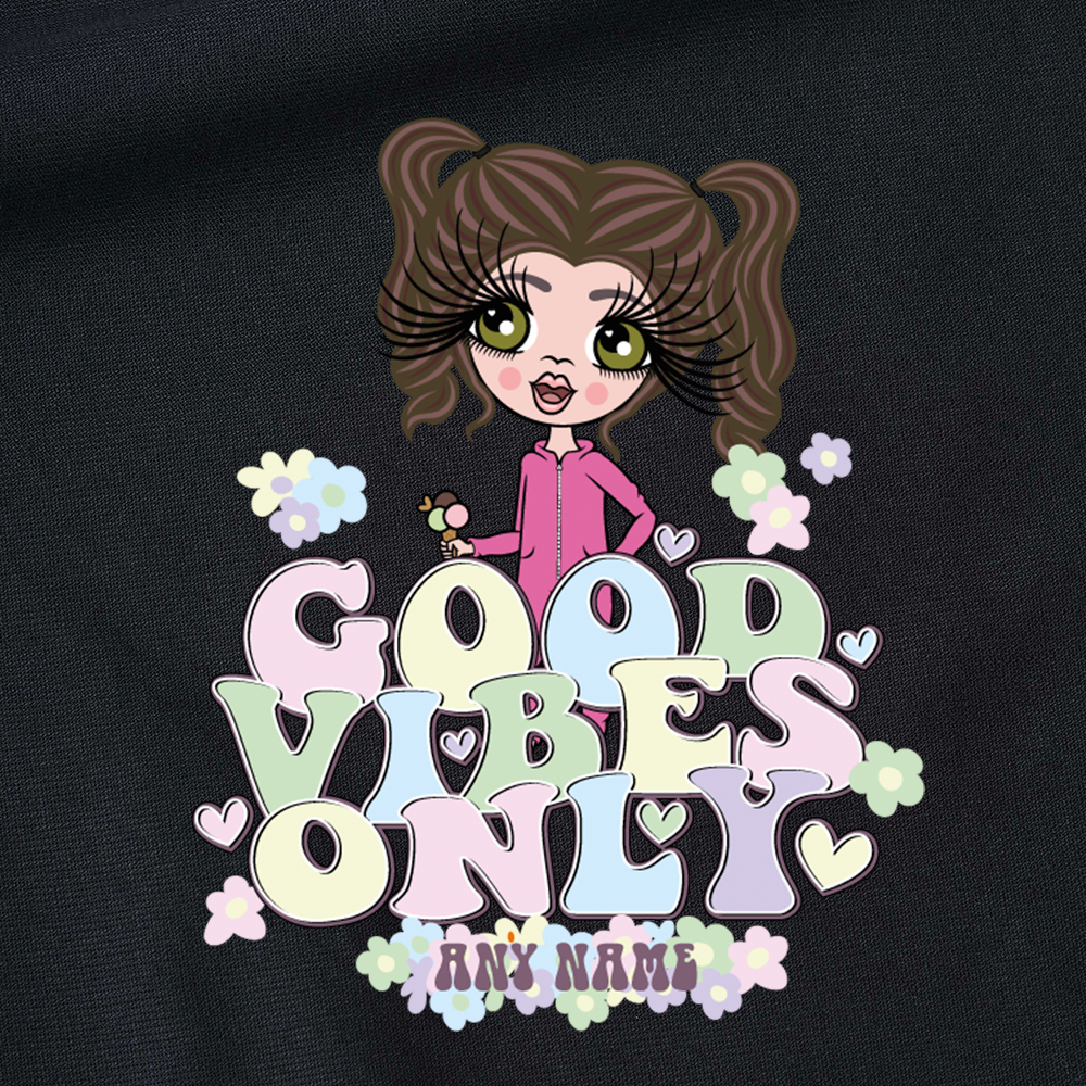 ClaireaBella Girls Good Vibes Onesie