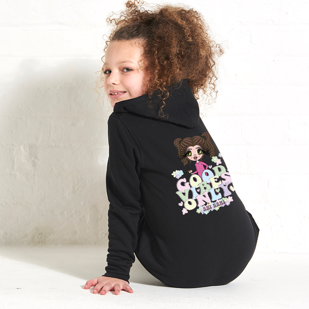 ClaireaBella Girls Good Vibes Onesie