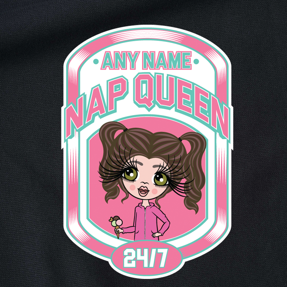 ClaireaBella Girls Nap Queen Onesie