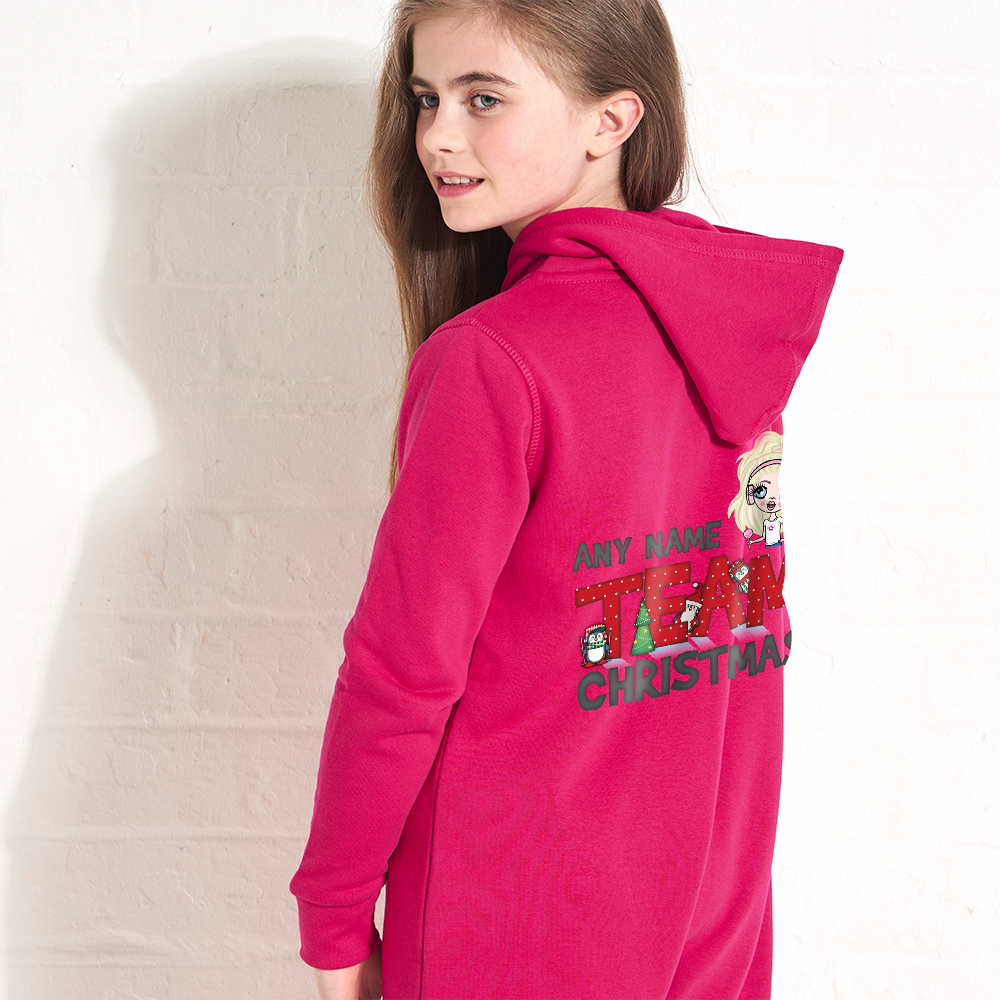 ClaireaBella Girls Penguin Christmas Onesie