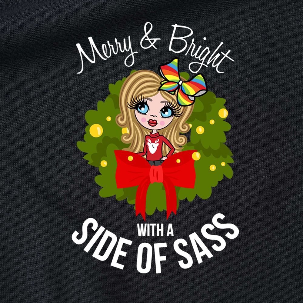 ClaireaBella Girls Side Of Sass Onesie