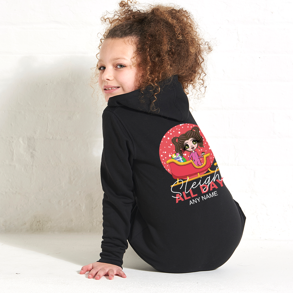 ClaireaBella Girls Sleigh All Day Onesie