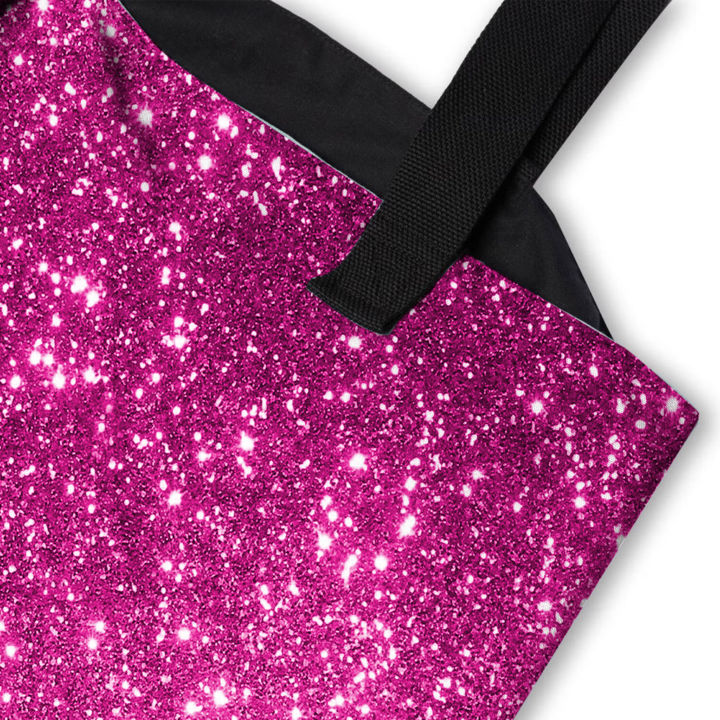 Personalised Glitter Effect Beach Bag