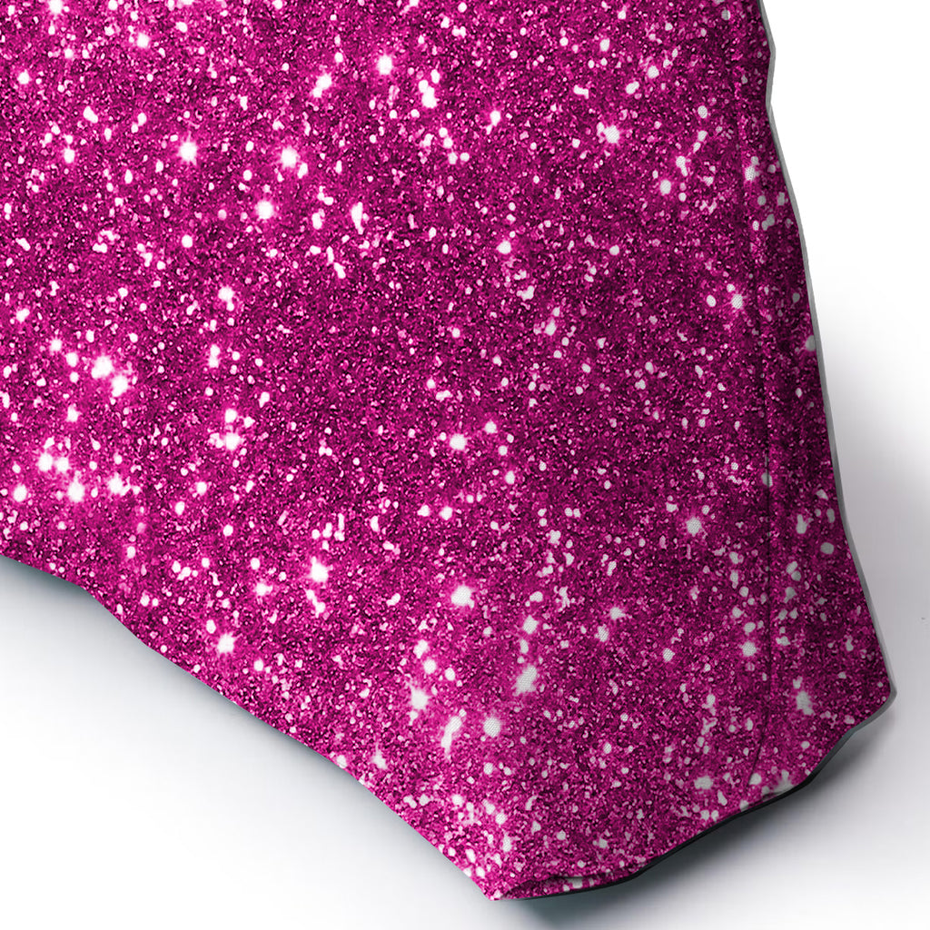 Personalised Glitter Effect Beach Bag