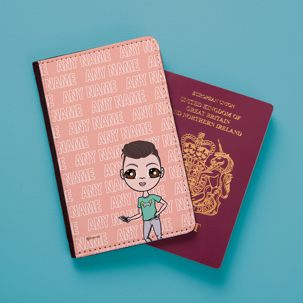 Jnr Boys Repeat Name Passport Cover