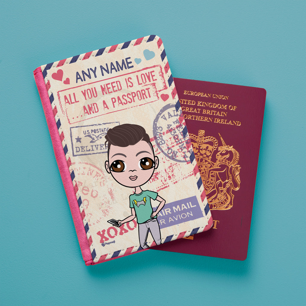 Jnr Boys All You Need Is Love Passport Cover