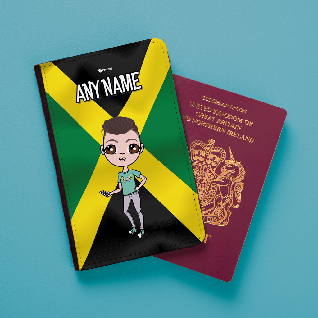 Jnr Boys Jamaican Flag Passport Cover
