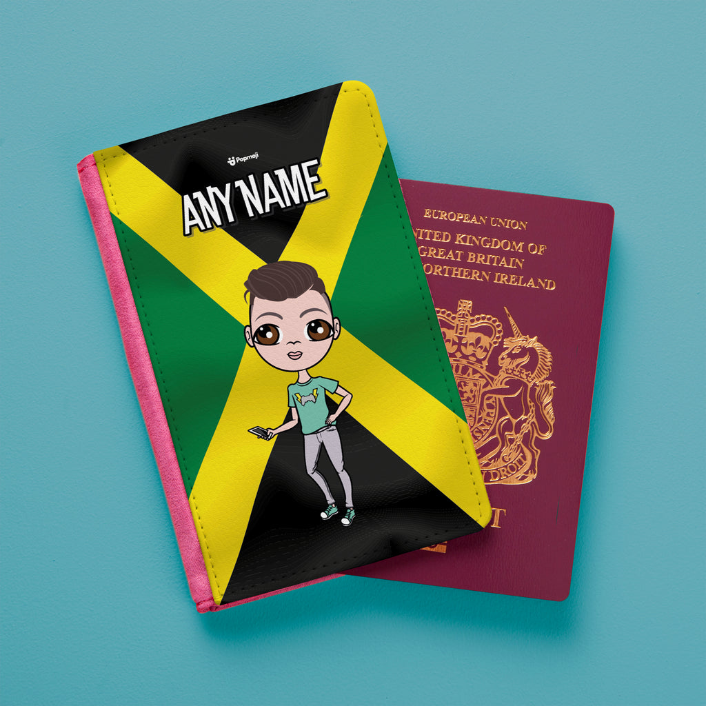 Jnr Boys Jamaican Flag Passport Cover
