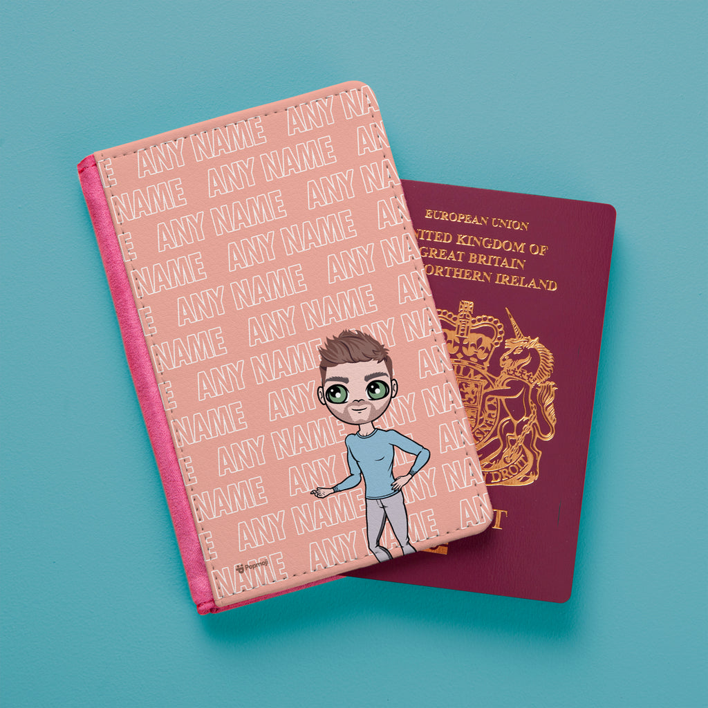 MrCB Repeat Name Passport Cover