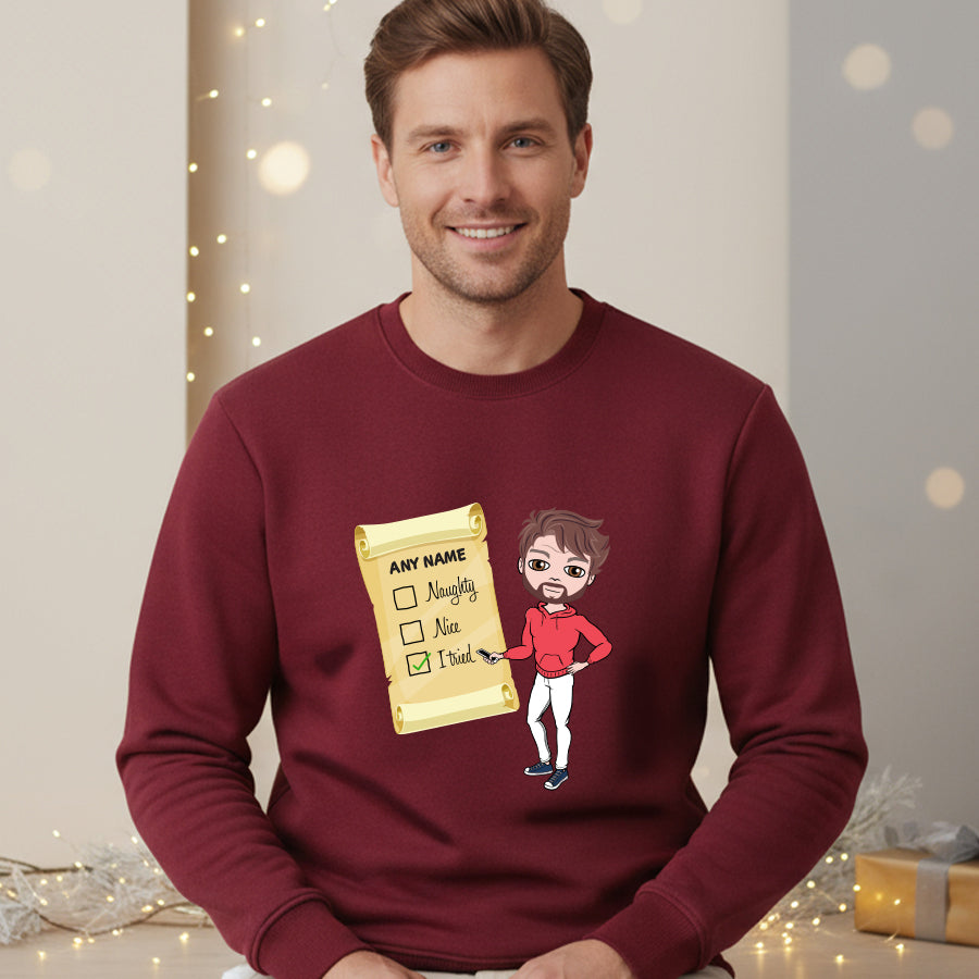 MrCB Christmas Checklist Christmas Jumper
