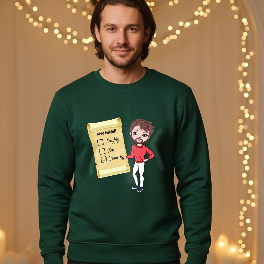 MrCB Christmas Checklist Christmas Jumper