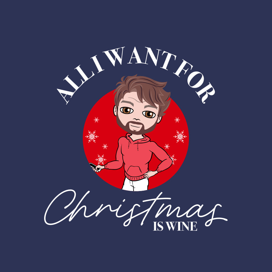 MrCB Christmas Wine Christmas Jumper