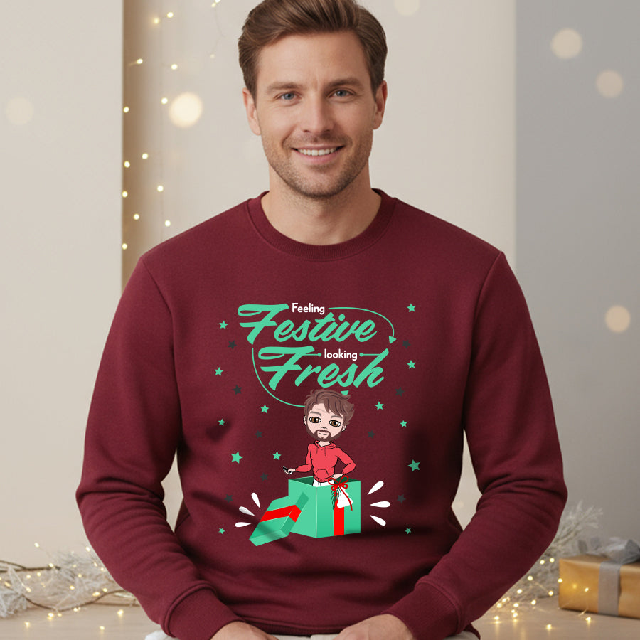 MrCB Feeling Festive Christmas Jumper