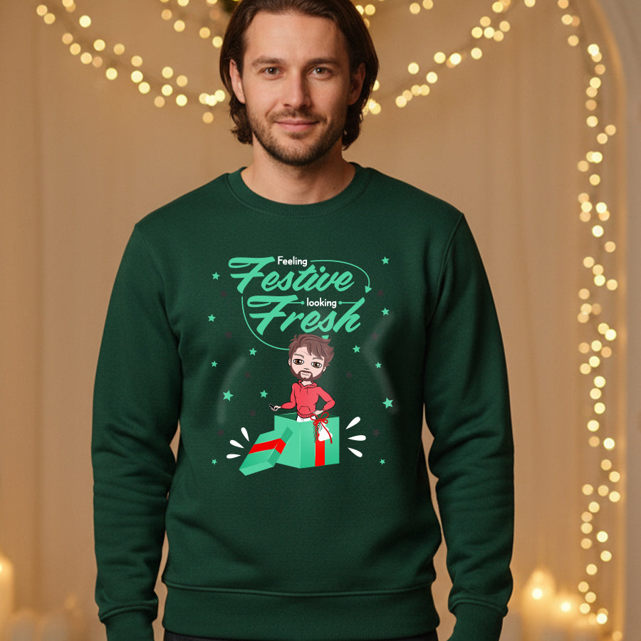 MrCB Feeling Festive Christmas Jumper