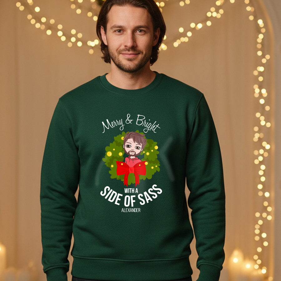 MrCB Side Of Sass Christmas Jumper