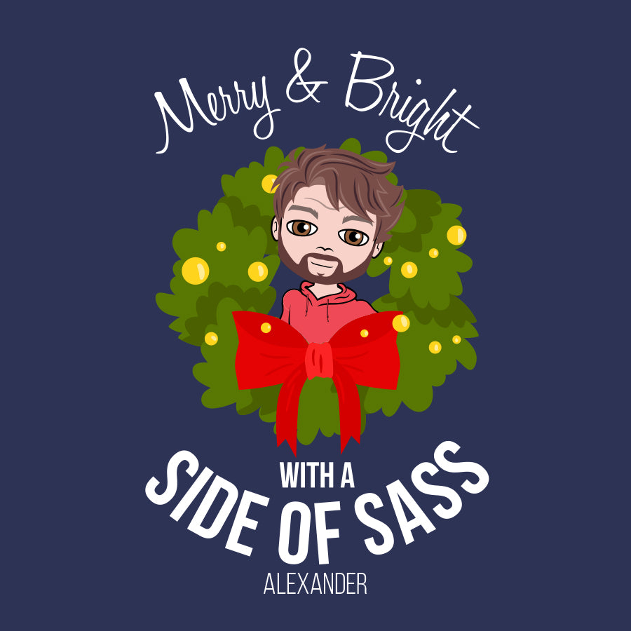 MrCB Side Of Sass Christmas Jumper